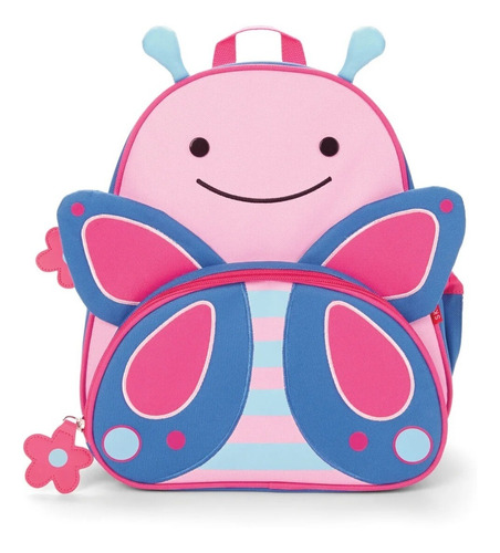 Mochila Infantil Skip Hop  Zoo Pack Borboleta Rosa E Azul