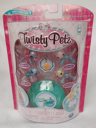 Twisty Petz 2puppy 2panda Spinmaster Mascotas Juguete