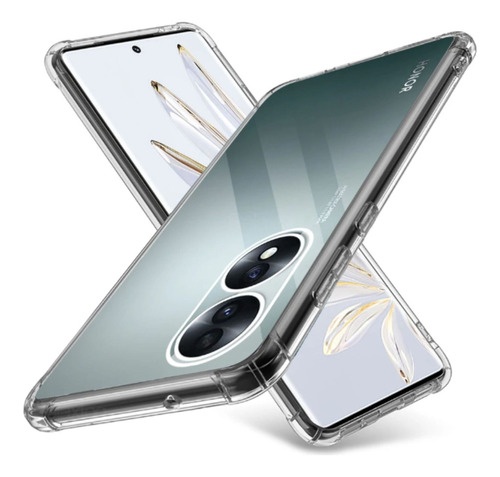 Funda Silicon Transparente Molan Cano Huawei Honor 70 5g