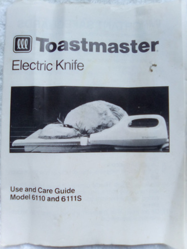 Cuchillo Electrico Toastmaster