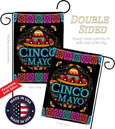 Breeze Decor Picado Cinco De Mayo Juego De Banderas De De De