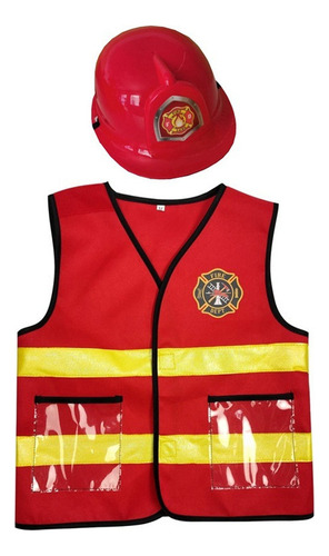Conjunto De 6 Peças Com Colete De Fogo Para Crianças De Hall