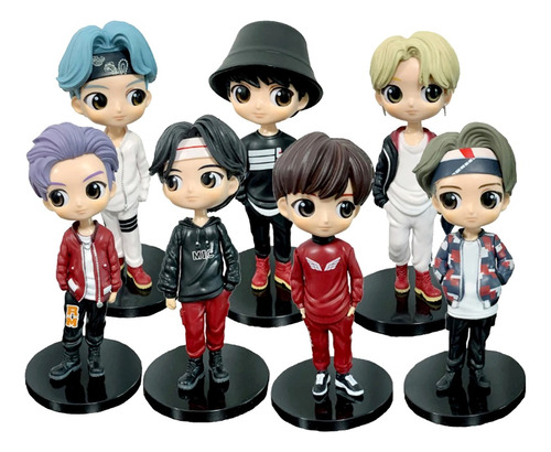 Kpop Bts Tiny Tan Bangtan Boys Colección 7 Figuras