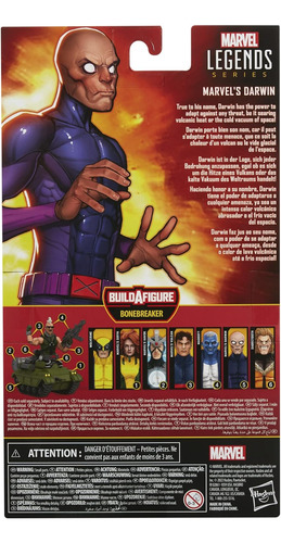 Marvel Legends Series X-men Darwin Figura De Acción Coleccio