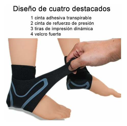 1 Par De Tobilleras For Fascitis Plantar