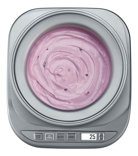 Máquina De Helado Programable De Acero 2l Cuisinart Ice-70p1