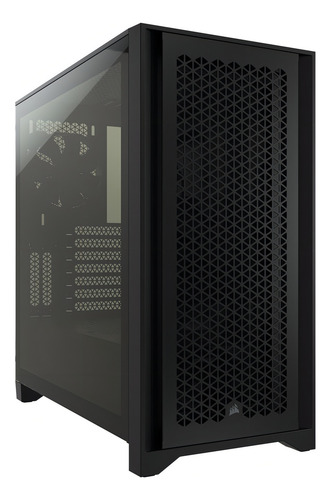 Gabinete Corsair 4000d Airflow Negro Cristal Templado Negro