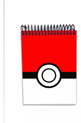 Caderno de Desenho Pokemon