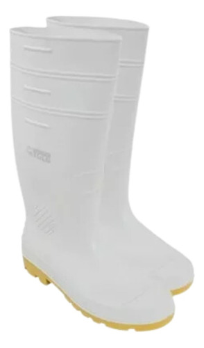 1 Par Bota Sanitaria Blanca, Talla 7 Marca Dogotuls Mu3011