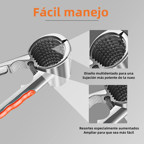 Herramienta Cascanueces, Pinza Para Nueces, Fabricado En