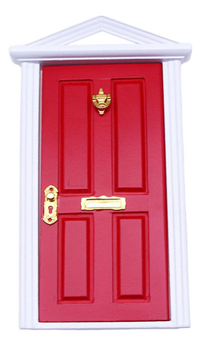 Modelo De Muebles De Puerta De Casa De Muñecas En Miniatura