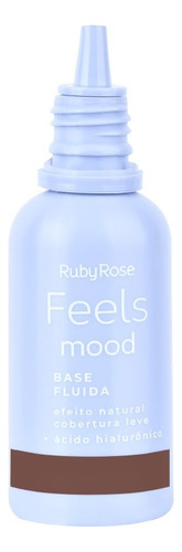 Base Fluida Feels Mood Hb90111 E152 Rubyrose Tom Escuro