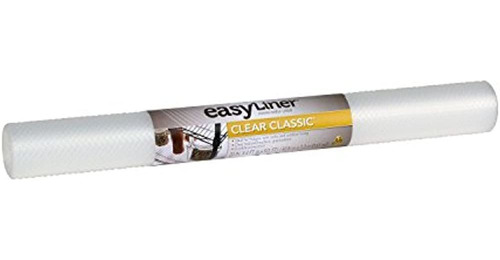 Duck Brand Clear Classic Easy Liner Estante Liner Non Adhesi