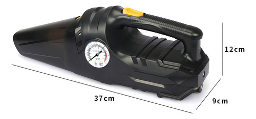 Aspirador duplo Carsun 2 em 1 preto 12V 50Hz/60Hz