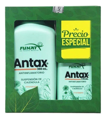 Antax Suspensión De Caléndula - Antiinflamatorio - Funat