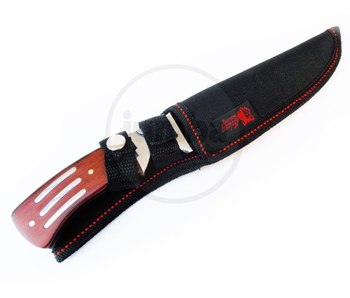 Cuchillo Cazador 3 Bowie Deluxe Combate Caza Outdoor Acero