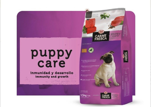 Alimento Para Perro Carne Fresca Puppy Care 4 Kg Cachorros