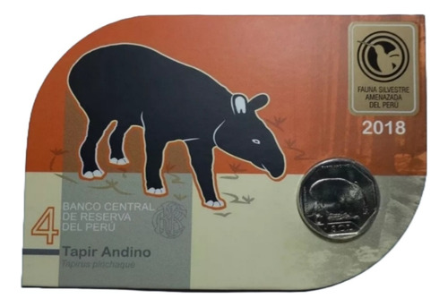 Moneda Tapir Andino