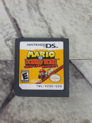 Juego Mario Vs Donkey Kong Mini Land Nintendo Ds