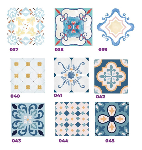 Azulejos Autoadhesivo Cocina 12 Un. 15x15 Sticker