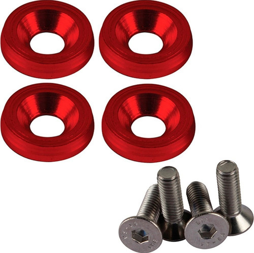 Parafuso Placa Universal Gm Agile 2016 Vermelho