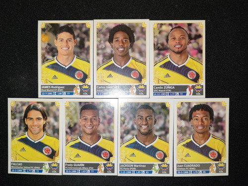 Imagen 9 de 10 de Pack Láminas Copa América Chile 2015 Panini