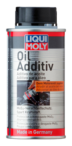Oil Additiv 125ml Tratamiento Antifriccionante Liqui Moly