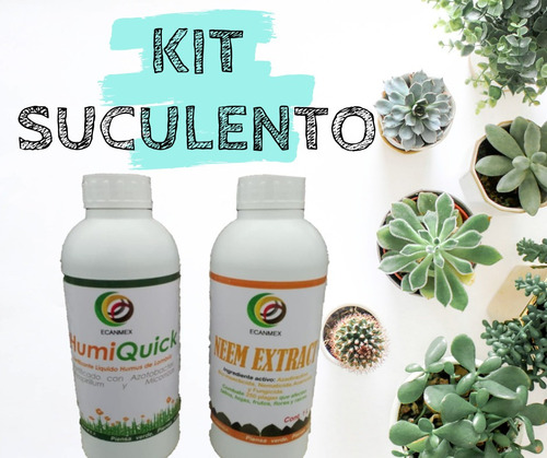 Fertilizante Y Bio-insecticida Para Cactus Y Suculentas