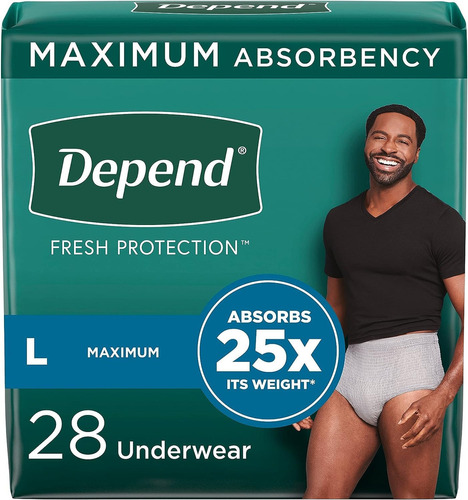 Depend Protectores De Noche, Máxima Absorbencia Talla Unitalla