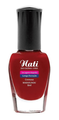 Imagem 2 de 2 de Esmalte Nati 5free - Maravilinda - 8 Ml - Kit Com 6 Frascos