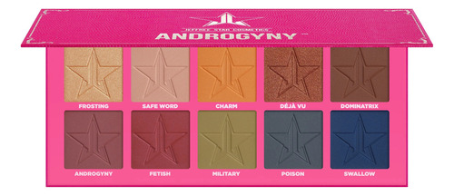 Androgyny Eyeshadow Palette Jeffree Star Cosmetics