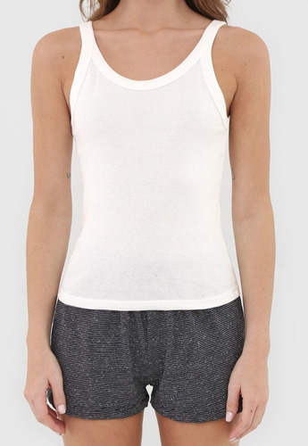 Pijama Regata Feminino Em Malha