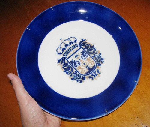 Gran Plato Coleccion Ceramica Porcelana Sargadelos España