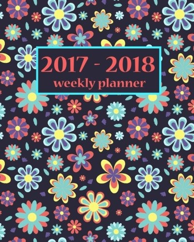 20172018 Planificador De Calendario De Agenda Semanal Y Mens