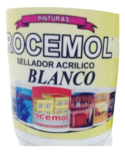 Rocemol Sellagrietas Acrilico X 1.3kg.blanco +1lija Al Agua