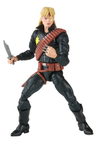 Figura retro de Hasbro Longshot de X-men de Marvel Legends, F3977