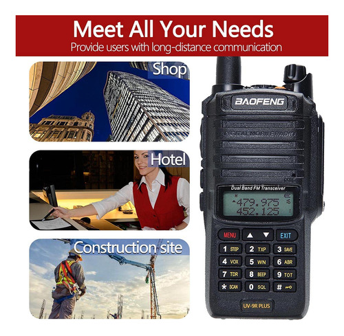 Baofeng Uv9r Plus Tri 8w Walkie Talkie Âââactual...