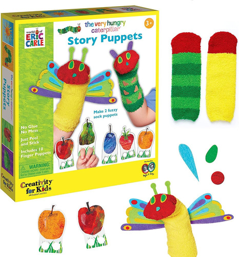 The Very Hungry Caterpillar Story Títeres: Kit De Mari...