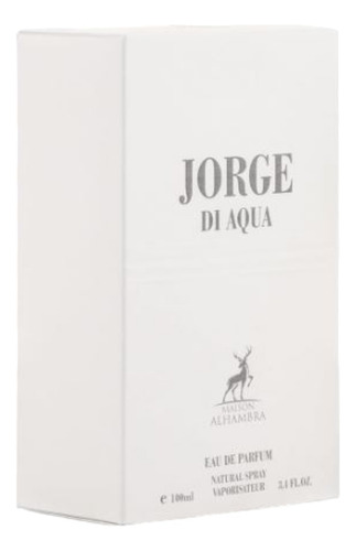 Jorge Di Aqua By Maison Alhambra Lattafa 100ml Eau De Parfum