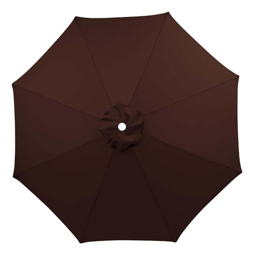 Sombrilla De Patio Con Cubierta Superior Para Mesa, 2,7 M, 8