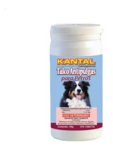 Talco Antipulgas Para Perros Kantal
