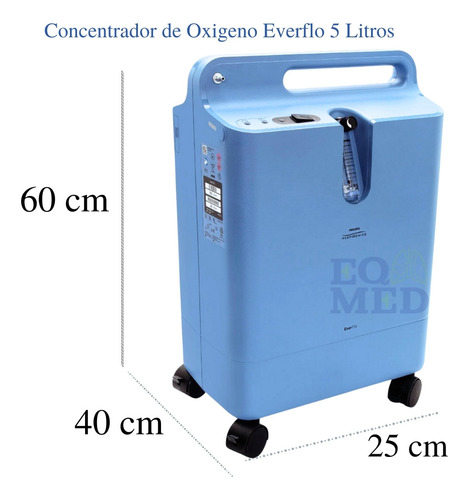 Concentrador De Oxígeno Philips Respironics 5litro Everflo