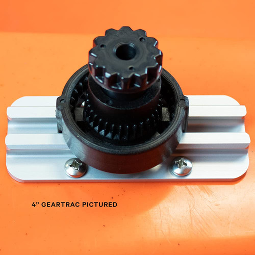 Yak Attack Gen Ii Geartrac, 4 Pulgadas, Gt175, Plata - Gt175