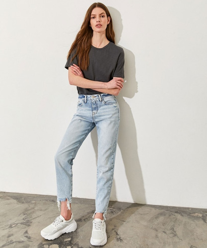 Pantalon Moon Jean Mujer Boyfriend Kosiuko Boyfit Tash