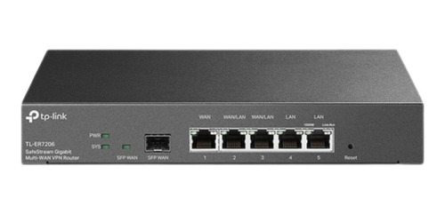 Router Tp Link Tl Er7206 Multi Wan 5 Puertos Gigabit + 1 Sfp