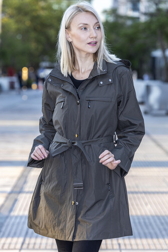Pilotos Mujer Leket Con Piel Desmontable Talle Especial