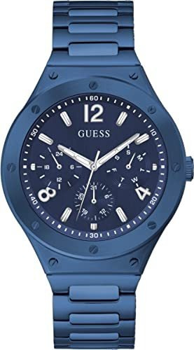 Guess Us Men's Blue Multifunction Watch, One