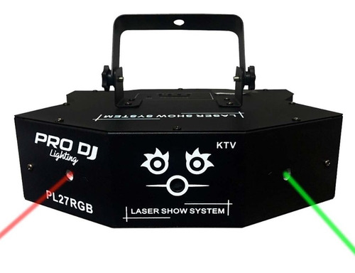 Laser Rgb De Tres Salidas Pro Pl27rgb Multipunto Mas Figuras