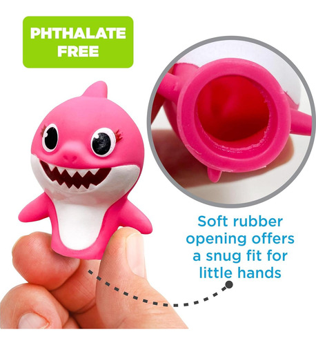 Marionetas De Dedo Baby Shark 10 Piezas Para Baño Y Juegos