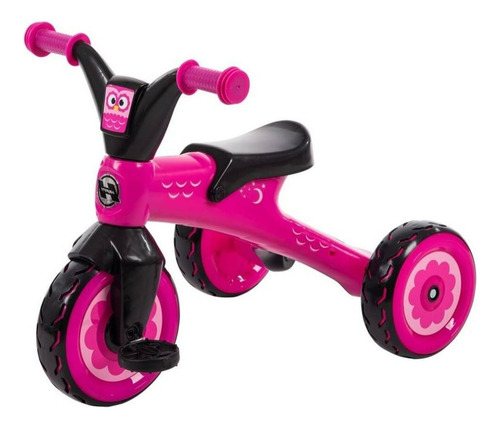 Triciclo Infantil Huffy Luminoso Rosa